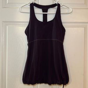 Gap Fit Women’s T Back Blouson‎ Purple Athletic Tank Top Size XS